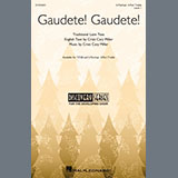 Download or print Cristi Cary Miller Gaudete! Gaudete! Sheet Music Printable PDF 9-page score for Winter / arranged 2-Part Choir, 3-Part Mixed Choir SKU: 1397790