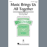 Download or print Cristi Cary Miller Music Brings Us All Together Sheet Music Printable PDF 14-page score for Concert / arranged 3-Part Mixed Choir SKU: 525556