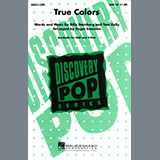 Download or print Cyndi Lauper True Colors (arr. Roger Emerson) Sheet Music Printable PDF 7-page score for Pop / arranged SAB Choir SKU: 411724