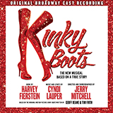 Download or print Cynthia Lauper Soul Of A Man (from Kinky Boots) Sheet Music Printable PDF 2-page score for Broadway / arranged Super Easy Piano SKU: 1924010