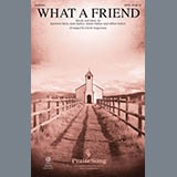 Download or print David Angerman What A Friend Sheet Music Printable PDF 11-page score for Sacred / arranged SATB Choir SKU: 415500