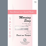 Download or print David von Kampen Morning Song Sheet Music Printable PDF 6-page score for Inspirational / arranged SATB Choir SKU: 517710