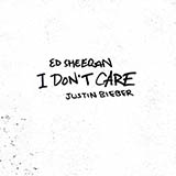 Download or print Ed Sheeran & Justin Bieber I Don't Care Sheet Music Printable PDF 2-page score for Pop / arranged Clarinet Solo SKU: 519195