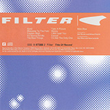 Download or print Filter Take A Picture Sheet Music Printable PDF 8-page score for Blues / arranged Piano, Vocal & Guitar Chords (Right-Hand Melody) SKU: 1746530