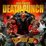 Download or print Five Finger Death Punch Jekyll And Hyde Sheet Music Printable PDF 8-page score for Pop / arranged Guitar Tab SKU: 161663