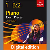 Download or print Florence B. Price A Morning Sunbeam (Grade 1, list B2, from the ABRSM Piano Syllabus 2023 & 2024) Sheet Music Printable PDF 2-page score for Classical / arranged Piano Solo SKU: 1142275