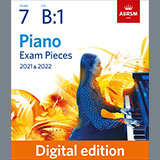 Download or print Gabriel Faure Andante moderato (Grade 7, list B1, from the ABRSM Piano Syllabus 2021 & 2022) Sheet Music Printable PDF 2-page score for Classical / arranged Piano Solo SKU: 454434