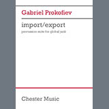 Download or print Gabriel Prokofiev import/export Sheet Music Printable PDF 38-page score for Classical / arranged Percussion Solo SKU: 2042929