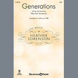 Download or print Heather Sorenson Generations Sheet Music Printable PDF 11-page score for Sacred / arranged TTBB Choir SKU: 2054960