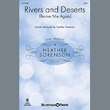 Download or print Heather Sorenson Rivers and Deserts (Revive Me Again) Sheet Music Printable PDF 13-page score for Concert / arranged SATB Choir SKU: 1648565