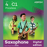 Download or print Helen Madden Priceless (Grade 4, list C1, from the ABRSM Saxophone Syllabus from 2026) Sheet Music Printable PDF 1-page score for Classical / arranged Alto Sax Solo SKU: 1766834