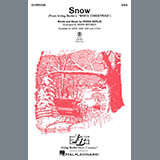 Download or print Irving Berlin Snow (arr. Mark Brymer) Sheet Music Printable PDF 10-page score for Christmas / arranged SSA Choir SKU: 2036054