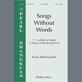 Download or print Iryna Aleksiychuk Lullaby Of Angels Sheet Music Printable PDF 7-page score for Concert / arranged SATB Choir SKU: 2002287