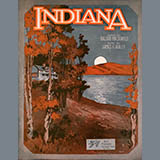 Download or print James F. Hanley Indiana (Back Home Again In Indiana) Sheet Music Printable PDF 1-page score for Standards / arranged Flute Solo SKU: 173022