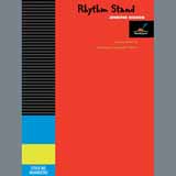 Download or print Jennifer Higdon Rhythm Stand - Euphonium in Bass Clef Sheet Music Printable PDF 2-page score for Concert / arranged Concert Band SKU: 406042