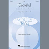 Download or print John Bucchino Grateful Sheet Music Printable PDF 18-page score for Concert / arranged TTBB Choir SKU: 195604
