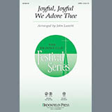 Download or print John Leavitt Joyful, Joyful, We Adore Thee Sheet Music Printable PDF 11-page score for Concert / arranged SATB Choir SKU: 97558