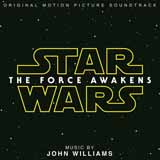 Download or print John Williams The Jedi Steps And Finale (from Star Wars: The Force Awakens) Sheet Music Printable PDF 1-page score for Film/TV / arranged Super Easy Piano SKU: 478359