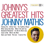 Download or print Johnny Mathis Wonderful! Wonderful! Sheet Music Printable PDF 3-page score for Country / arranged Piano, Vocal & Guitar Chords (Right-Hand Melody) SKU: 31240