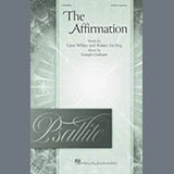 Download or print Joseph Graham The Affirmation Sheet Music Printable PDF 4-page score for Sacred / arranged SATB Choir SKU: 1848264