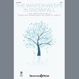 Download or print Traditional French Folk Song The Winter Weeps In Snowfall (arr. Joseph M. Martin) Sheet Music Printable PDF 8-page score for Christmas / arranged SATB Choir SKU: 2006314