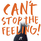 Download or print Justin Timberlake Can't Stop The Feeling Sheet Music Printable PDF 2-page score for Pop / arranged Violin Duet SKU: 253065