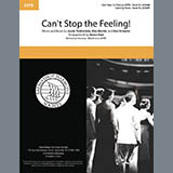 Download or print Justin Timberlake Can't Stop The Feeling! (from Trolls) (arr. Aaron Dale) Sheet Music Printable PDF 20-page score for Barbershop / arranged SATB Choir SKU: 432686