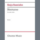 Download or print Kaija Saariaho Nocturne (version for solo viola) Sheet Music Printable PDF 5-page score for Classical / arranged Viola Solo SKU: 1911883