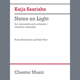 Download or print Kaija Saariaho Notes on Light (piano reduction) Sheet Music Printable PDF 70-page score for Classical / arranged Piano Solo SKU: 1626596