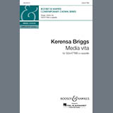 Download or print Kerensa Briggs Media vita Sheet Music Printable PDF 6-page score for Concert / arranged SSAATTBB Choir SKU: 1705406