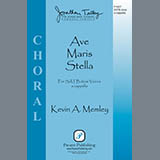 Download or print Kevin A. Memley Ave Maris Stella Sheet Music Printable PDF 11-page score for Concert / arranged SATB Choir SKU: 423624