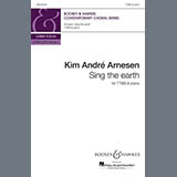 Download or print Kim André Arnesen Sing The Earth (Lower Voices) Sheet Music Printable PDF 18-page score for Concert / arranged TTBB Choir SKU: 1722770