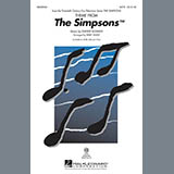 Download or print Kirby Shaw Theme From The Simpsons Sheet Music Printable PDF 7-page score for Pop / arranged SATB Choir SKU: 290176