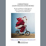 Download or print Larry Kerchner Christmas (Baby Please Come Home) - Conductor Score (Full Score) Sheet Music Printable PDF 16-page score for Christmas / arranged Concert Band SKU: 343633