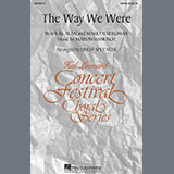 Download or print Linda Spevacek The Way We Were (arr. Linda Spevacek) Sheet Music Printable PDF 4-page score for Pop / arranged SATB Choir SKU: 1841069