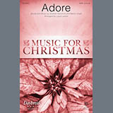 Download or print Lloyd Larson Adore Sheet Music Printable PDF 11-page score for Sacred / arranged SATB Choir SKU: 170490