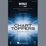 Download or print Lorde Royals (arr. Roger Emerson) Sheet Music Printable PDF 15-page score for Pop / arranged SATB Choir SKU: 151733