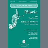 Download or print Ludwig Van Beethoven Gloria from Missa Solemnis (arr. Allan Robert Petker) Sheet Music Printable PDF 14-page score for Classical / arranged SATB Choir SKU: 1913960
