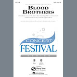 Download or print Ingrid Michaelson Blood Brothers (arr. Mark Brymer) Sheet Music Printable PDF 4-page score for Concert / arranged 2-Part Choir SKU: 97293