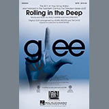 Download or print Glee Cast Rolling In The Deep (arr. Mark Brymer) Sheet Music Printable PDF 18-page score for Rock / arranged SAB Choir SKU: 86207