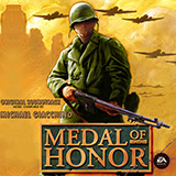 Download or print Michael Giacchino Medal Of Honor (Main Theme) Sheet Music Printable PDF 3-page score for Video Game / arranged Easy Piano Solo SKU: 1720816