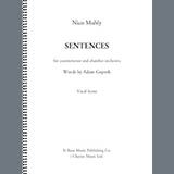Download or print Nico Muhly Sentences Sheet Music Printable PDF 49-page score for Classical / arranged Piano & Vocal SKU: 509446