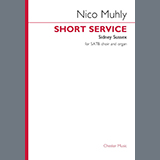 Download or print Nico Muhly Short Service (Sidney Sussex) Sheet Music Printable PDF 17-page score for Classical / arranged Choir SKU: 1632491