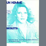 Download or print Nicoletta Un Homme Sheet Music Printable PDF 3-page score for Pop / arranged Piano & Vocal SKU: 2052596