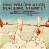 Download or print Oskar Geiger Just For A While Sheet Music Printable PDF 4-page score for Standards / arranged Piano, Vocal & Guitar Chords SKU: 110607