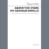 Download or print Owain Park Above The Stars My Saviour Dwells Sheet Music Printable PDF 8-page score for Classical / arranged SATB Choir SKU: 1875266