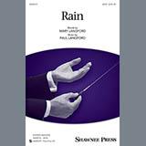 Download or print Paul Langford Rain Sheet Music Printable PDF 5-page score for Concert / arranged SATB Choir SKU: 152239