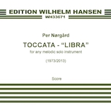 Download or print Per Norgard Toccata - Libra Sheet Music Printable PDF 13-page score for Classical / arranged Instrumental Solo SKU: 1637773