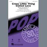 Download or print Queen Crazy Little Thing Called Love (arr. Kirby Shaw) Sheet Music Printable PDF 10-page score for Pop / arranged SAB Choir SKU: 160496