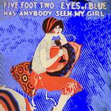 Download or print Ray Henderson Five Foot Two, Eyes Of Blue (Has Anybody Seen My Girl?) Sheet Music Printable PDF 2-page score for Pop / arranged Banjo Tab SKU: 185504